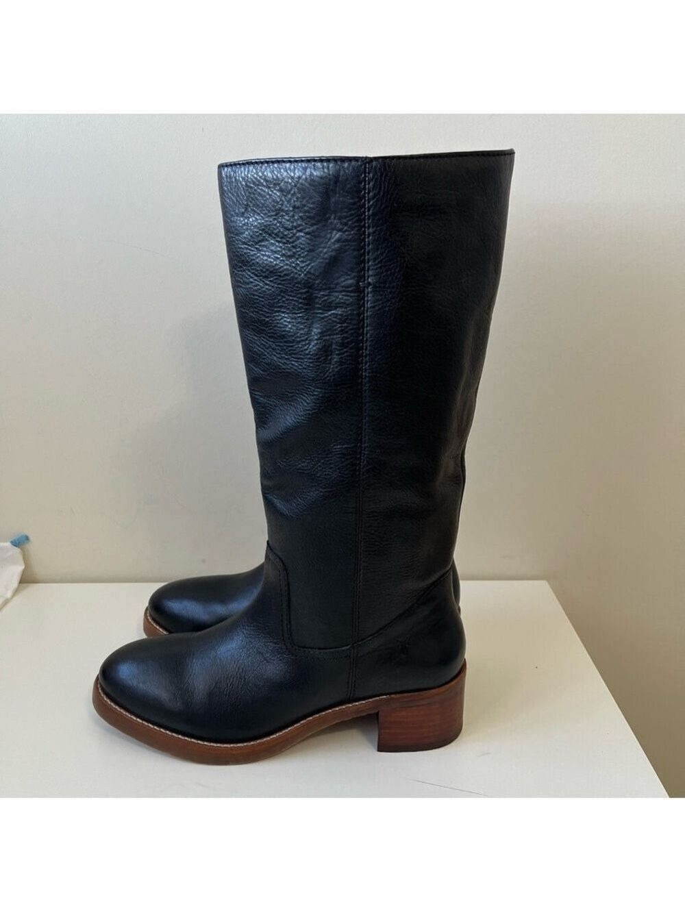 New Frye Camryn Tall Pull On Classic Boots Size 9 - Picture 3 of 12